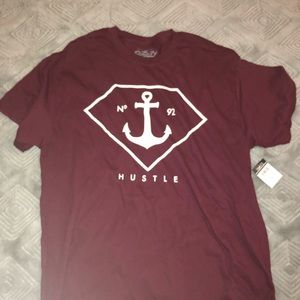 BRAND NEW burgundy men’s shirt